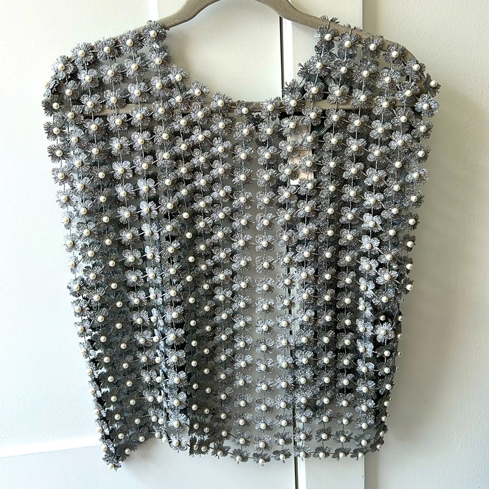 Anthropologie Pearl Vest